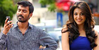 kajal agarval,telugu star heroin,mari movie,dhanush  కాజల్ పై కోపంగా ఉన్న స్టార్ హీరో..!